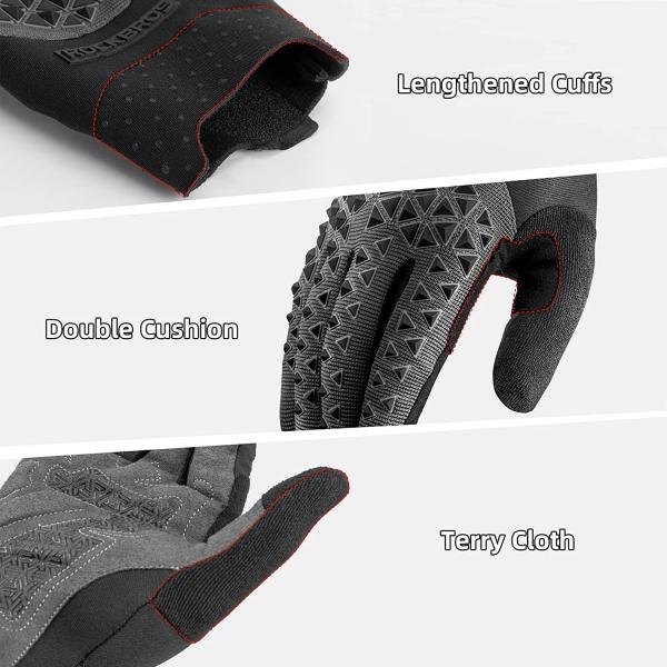 ROCKBROS | Fahrradhandschuhe Radsport – Herren Handschuhe für Fahrradfahren